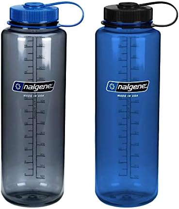 Susțineți sticla de apă cu BPA Tritan, siloz 48 oz, gura largă - 2 pachet