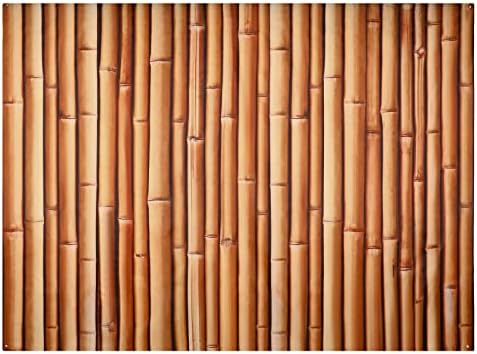 8 x 6ft bambus fundal vara hawaii plajă fundal decorare din poliester durabil din poliester din bambus tipărit