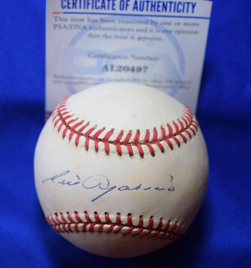 Luis Aparicio PSA ADN COA Autograph American League OAL Baseball semnat