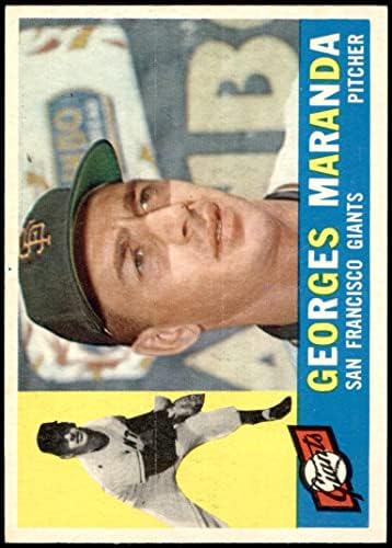 1960 Topps # 479 Georges Maranda San Francisco Giants NM/MT Giants