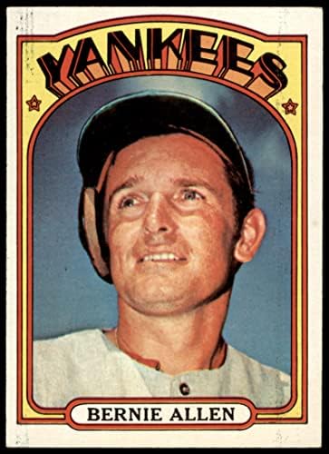 1972 Topps # 644 Bernie Allen New York Yankees Ex Yankees