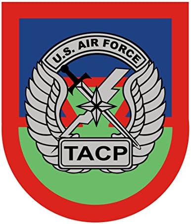 US Army-US Airforce Tactical Air Control Party Patch Decal - cinci Inch înalt Full Color Decal, autocolant