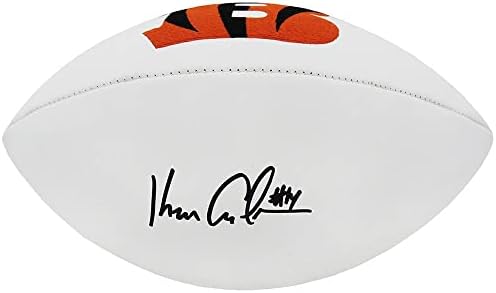 Ken Anderson a semnat Wilson Cincinnati Logo Bengals Panou alb de fotbal cu dimensiuni complete - fotbal autografat