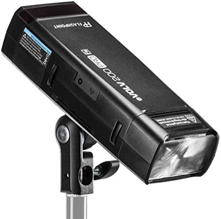 Flashpoint eVOLV 200 Pro TTL buzunar Flash Kit-Glow EZ Lock pliabil argint frumusete Antena 25in, Glow Handheld Grip S-Type