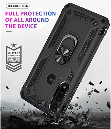 Carcasă Yiakeng pentru Moto G Power 2020, carcasă Moto G Power cu protector de ecran, cazuri de protecție de calitate militară