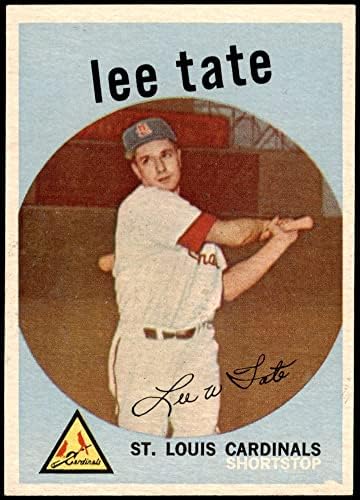 1959 Topps 544 Lee Tate St. Louis Cardinals NM Cardinals
