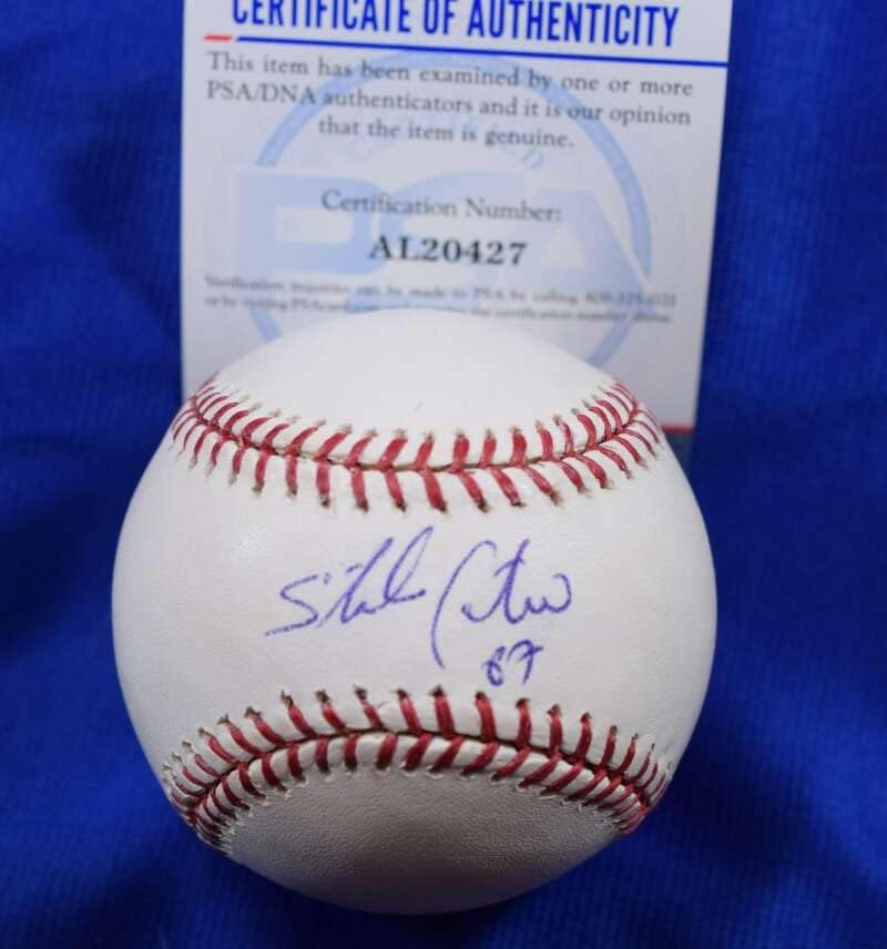 Starlin Castro PSA ADN COA Autograph Major League OML a semnat baseball