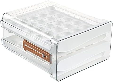NA sertar Tip cutie de ouă cu scară de timp pet transparent vizual bucătărie Frigider de uz casnic proaspăt păstrarea ou cutie