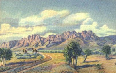 Las Cruces, New Mexico Carte Poștală