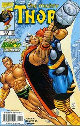 Thor 4 VF; carte de benzi desenate Marvel / Namor sub-Mariner