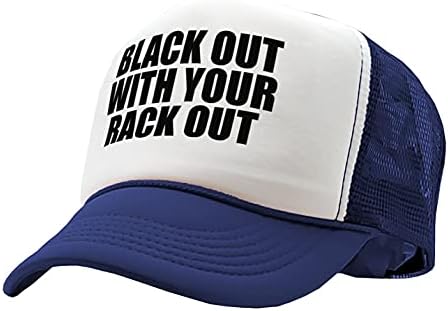 Goozler-Black Out cu Rack-ul amuzant Sexy-Vintage Retro Stil camionagiu Cap pălărie