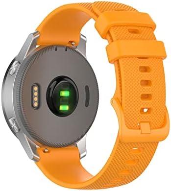 GHFHSG 20mm brățară curea de mână pentru TicWatch E pentru Garmin Venu pentru Forerunner 645 Silicon Smartwatch Watchband