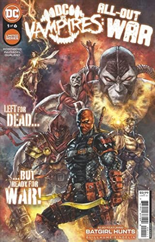 DC vs. Vampiri: război total 1 VF / NM; DC carte de benzi desenate