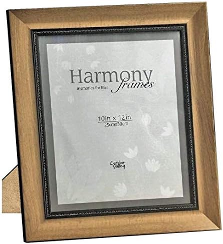 Harmony Frames 10x12 Proiectare din lemn Montare pe perete Montare și birou, gri mut