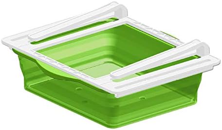 Organizator de bucătărie depozitare Frigider transparent pliabil Cutie din Plastic sertar cutie depozitare depozitare alimente