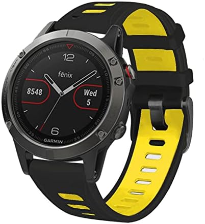SNKB Quick Fit Silicon Watchband 26mm pentru Garmin Fenix ​​7X 6X Pro/5x Plus/3 HR/Enduro/Descent MK1 MK2 MK2I Smart Watch