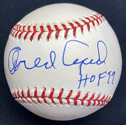 Orlando CEPEDA HOF 99 Baseball semnat JSA - baseball -uri autografate