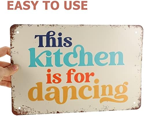 Afișări poștale de bucătărie Semne de fier rustic Artă Artă Artă de Bucătărie Placă Placă Fermă Fermă bucătărie Decorare Rustic