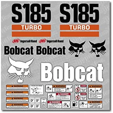 Bobcat S185 Turbo Loader Aftermarket Decal Set de înlocuire