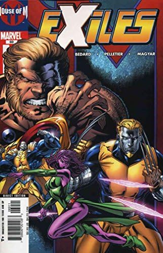 Exilați 69 VF / NM; carte de benzi desenate Marvel / casa lui Tony Bedard din M
