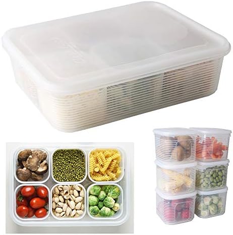 Matsube frigider Container de depozitare a alimentelor-produse proaspete reutilizabile organizator de depozitare a fructelor
