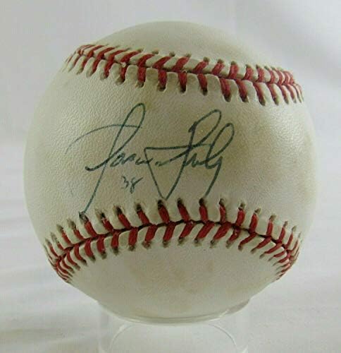Jason Grimsley a semnat autograful automat Rawlings Baseball B115 II - baseball -uri autografate