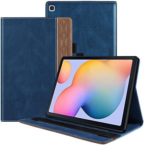 Carcasă sllmyyx pentru Samsung Galaxy Tab S6 Lite 10.4 SM-P610 2020, Portofoliu cu unghi multiplu Business Stand Tablet Cover