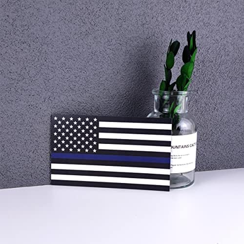 Jbcd subțire albastru linie de poliție american Pavilion Magnet Decal-onorarea ofițeri de aplicare a legii pentru masina camion