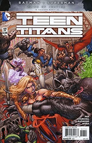 Teen Titans # 17 VF / NM; DC carte de benzi desenate