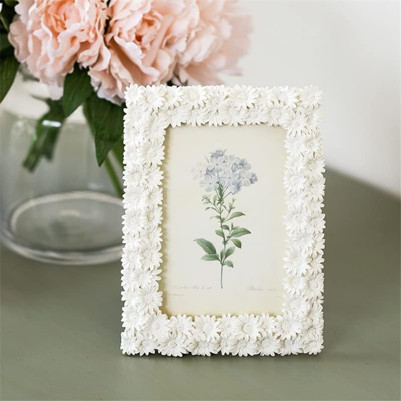 Cadru foto creativă creativă de flori albe romantice Fashion Bijuterii Daisy Frame foto Accesorii pentru casă