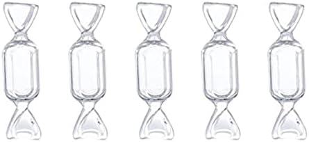 TODOZO recipiente mici din Plastic cu capace cutie de bijuterii în formă de bomboane mini carcasă de bijuterii transparentă